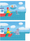 Lebende Karte "Meerjungfrau"