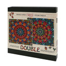 Puzzle Double "Flower" (inkl. Tablett)