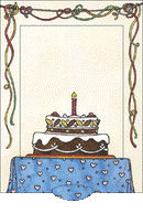 Lebende Karte "Schweinetorte"