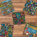 Q-Puzzle mit Puzzle Unterlage und Weihnachtskarte – Geschenk-Set