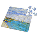 CURIOSI | Fast fertiges Puzzle Q "Art 5" mit dem Motiv "Regatta at Sainte-Adresse" von Claude Monet
