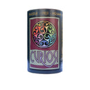 CURIOSI | Blechdose als Produktverpackung des Puzzle Double "Knospe" mit abstrakter Knospe als Motiv