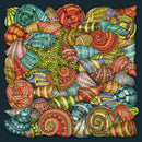 CURIOSI | Draufsicht des einzigartigen, fertig gepuzzelten Palapeli "Meeresrauschen"