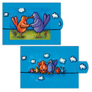 Lebende Karte "Vogelhochzeit"