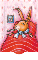 Lebende Karte "Besserung"