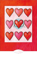 Lebende Karte "Herz-Hochzeit"