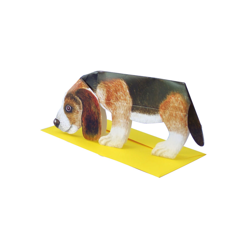 3D-Tierkarte "Hund"