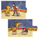 Lebende Karte "Zirkus"