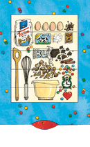 Lebende Karte "Torte"