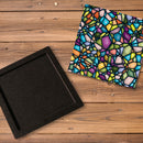 Q-Puzzle mit Puzzle Unterlage – Geschenk-Set